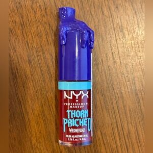 NYX color changing lip gloss Lip Oil - Bold Red